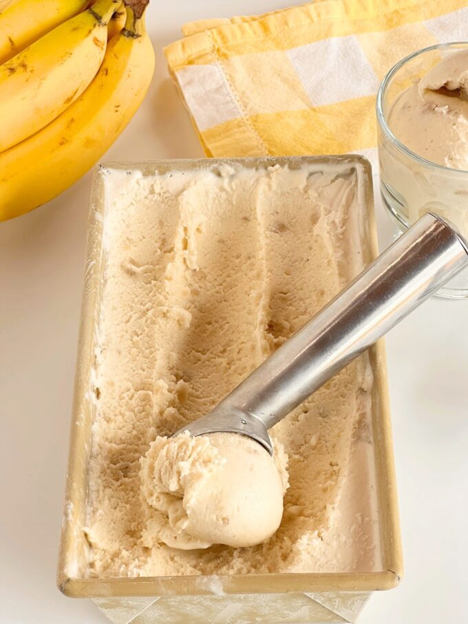 Banana Custard Ice Cream.