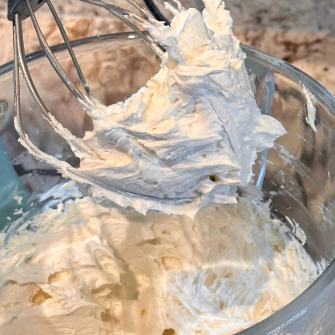 Ermine Frosting.