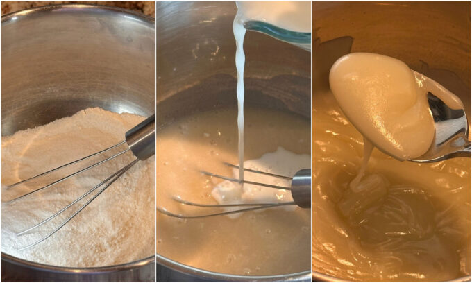Ermine Frosting.