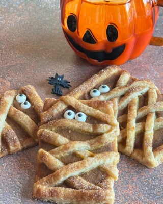 Mummy Pumpkin Pastries